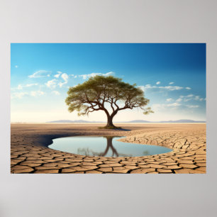 Tree Life Verzauberung Stille Natur Poster