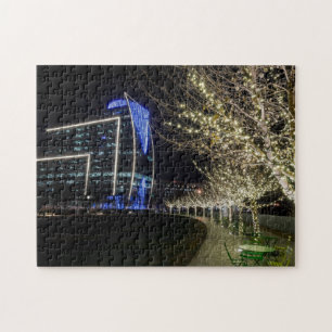 Tree Lights im Klyde Warren Park Puzzle