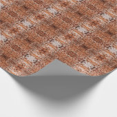 Tree Log Cutaway Photo Mixed Media Repeat Pattern Geschenkpapier (Ecke)