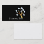 Tree Logo Diamond Visitenkarten Visitenkarte (Vorne/Hinten)