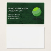 Tree-Logos | Grüner Hintergrund (Vorne & Hinten)