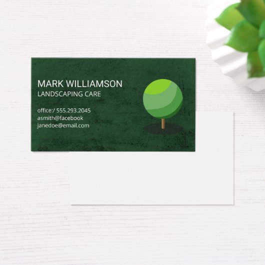 Tree-Logos | Grüner Hintergrund (Schreibtisch)