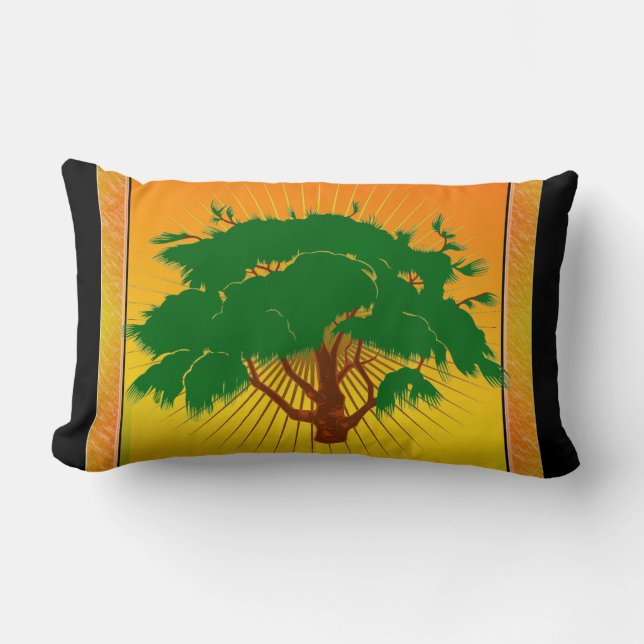 Tree Lumbar Pillow Lendenkissen (Vorderseite)