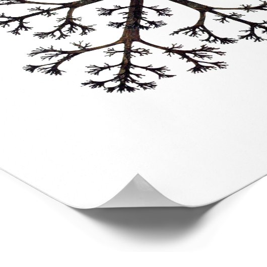 Tree Mandala Poster (Ecke)