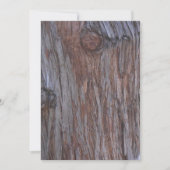 Tree Men Faces Note Card Dankeskarte (Vorderseite)