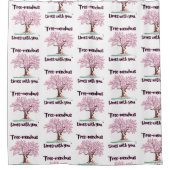 TREE MENDUS QUOTE DUSCHVORHANG (Vorderseite)