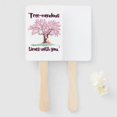 TREE MENDUS QUOTE FÄCHER (Vorne und Hinten)