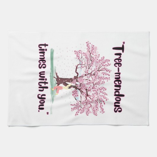 TREE MENDUS QUOTE GESCHIRRTUCH (Horizontal)