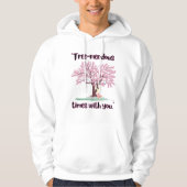 TREE MENDUS QUOTE HOODIE (Vorderseite)