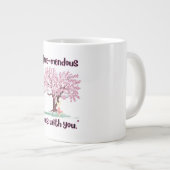 TREE MENDUS QUOTE Jumbo-Tasse (Vorderseite Rechts)