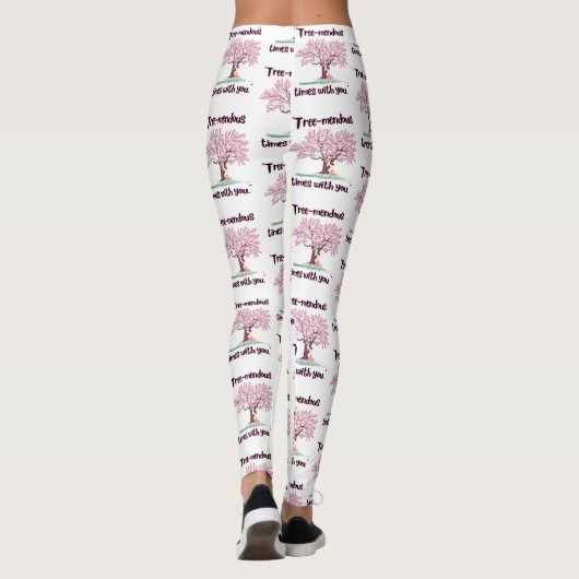 TREE MENDUS QUOTE LEGGINGS (Rückseite)