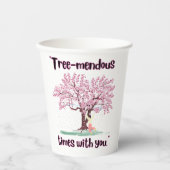 TREE MENDUS QUOTE PAPPBECHER (Vorderseite)