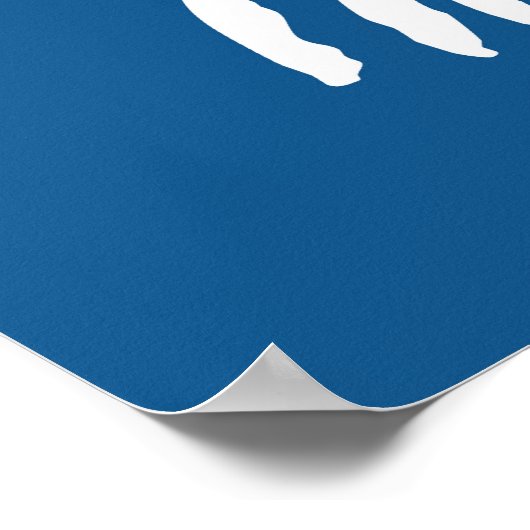 Tree Menorah Poster (Ecke)