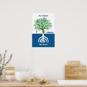 Tree Menorah Poster (Küche)