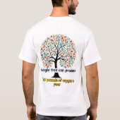 Tree Men's Basic-T - Shirt (Rückseite)