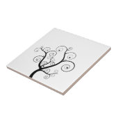 Tree mit Herzen Fliese (Seite)