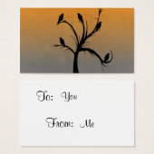 Tree mit Krähen (Vorne & Hinten)