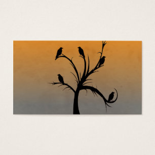 Tree mit Krähen