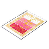 Tree mit Roots in Heaven Notebook Notizblock (Linke Seite)