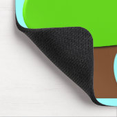 Tree-Mousepad mit benutzerdefinierbarer Stammbaums Mousepad (Ecke)