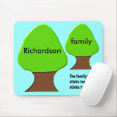 Tree-Mousepad mit benutzerdefinierbarer Stammbaums Mousepad (Mit Mouse)