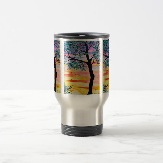 Tree Mug Kid Art Reisebecher (Mittel)