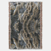 Tree Mushrooms Foto Throw Blanket Decke (Vorderseite Vertikal)