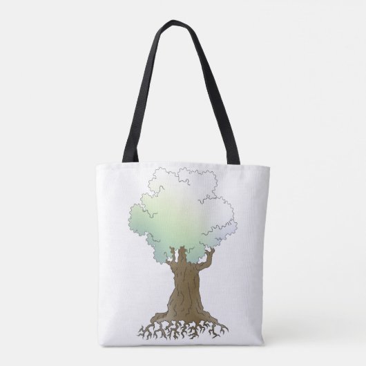 Tree My Way Tasche (Rückseite)