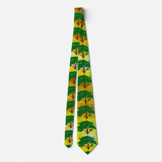 Tree Neck Tie Krawatte (Rückseite)