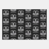 Tree Nied Disc Golf Funny Stupid Tree-nied  Geschenkpapier Set (Vorderseite)