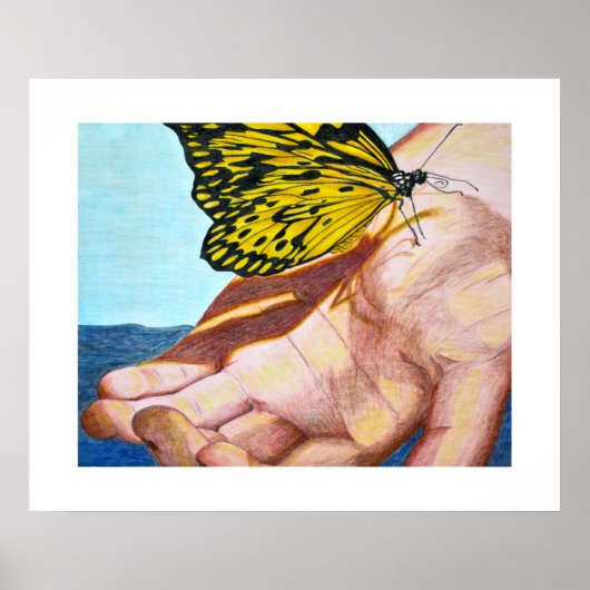 Tree Nymph an Hand Poster (Vorne)