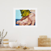 Tree Nymph an Hand Poster (Küche)