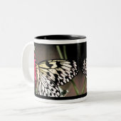 Tree Nymph Butterfly Tasse (Vorderseite Links)