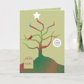 Tree of Art Corporate Weihnachtskarte Karte (Vorderseite)