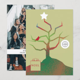 Tree of Art Corporate Weihnachtskarte Karte