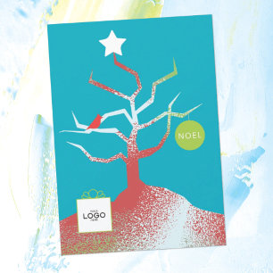 TREE OF ART Firmengeschenkkarte zum Urlaub Karte
