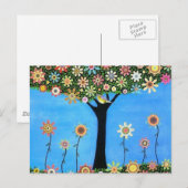 Tree of Beauty Post card Postkarte (Vorne/Hinten)