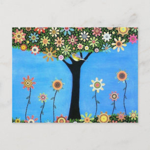 Tree of Beauty Post card Postkarte