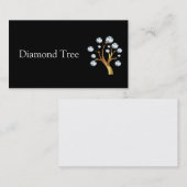 Tree of Diamonds Business Card Logo Visitenkarte (Vorne/Hinten)