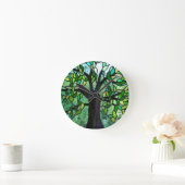 Tree of Enchantment wall clock Runde Wanduhr (Zuhause)