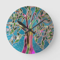 Tree of Enchantment wall clock
