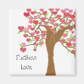 Tree of Hearts Endless Liebe Magnet (Vorne)