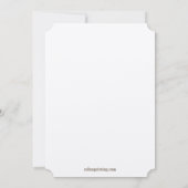 Tree of Hearts Wedding Einladungen (Rückseite)