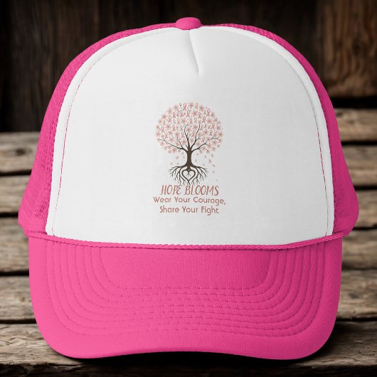 Tree of Hope Breast Cancer Awareness Truckerkappe