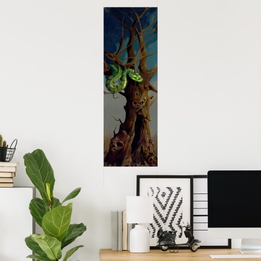 Tree of Knowledge ART PRINT - Diptych Verlassen Si Poster (Heimbüro)