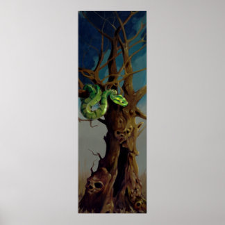 Tree of Knowledge ART PRINT - Diptych Verlassen Si Poster