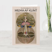 Tree of Knowledge No.1, Hilma af Klint Karte (Vorderseite)