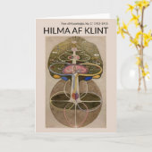 Tree of Knowledge No.1, Hilma af Klint Karte (Gelbe Blume)