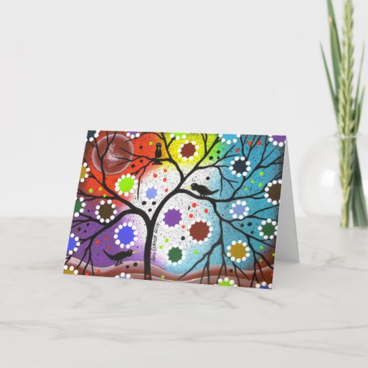 tree of life #22 By Lori Everett Karte (Vorderseite)