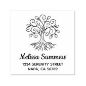 Tree of Life Address Permastempel (Design)
